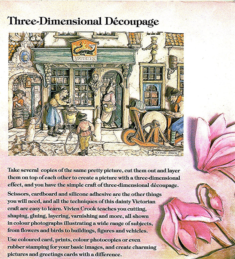 ThreeDimensional Decoupage,Used