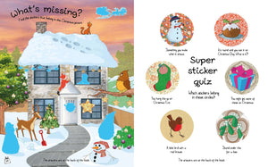 The Christmas Creativity Book: Includes Games, CutOuts, FoldOut Scenes, Textures, Stickers, and Stencils (Creativity Books),Used