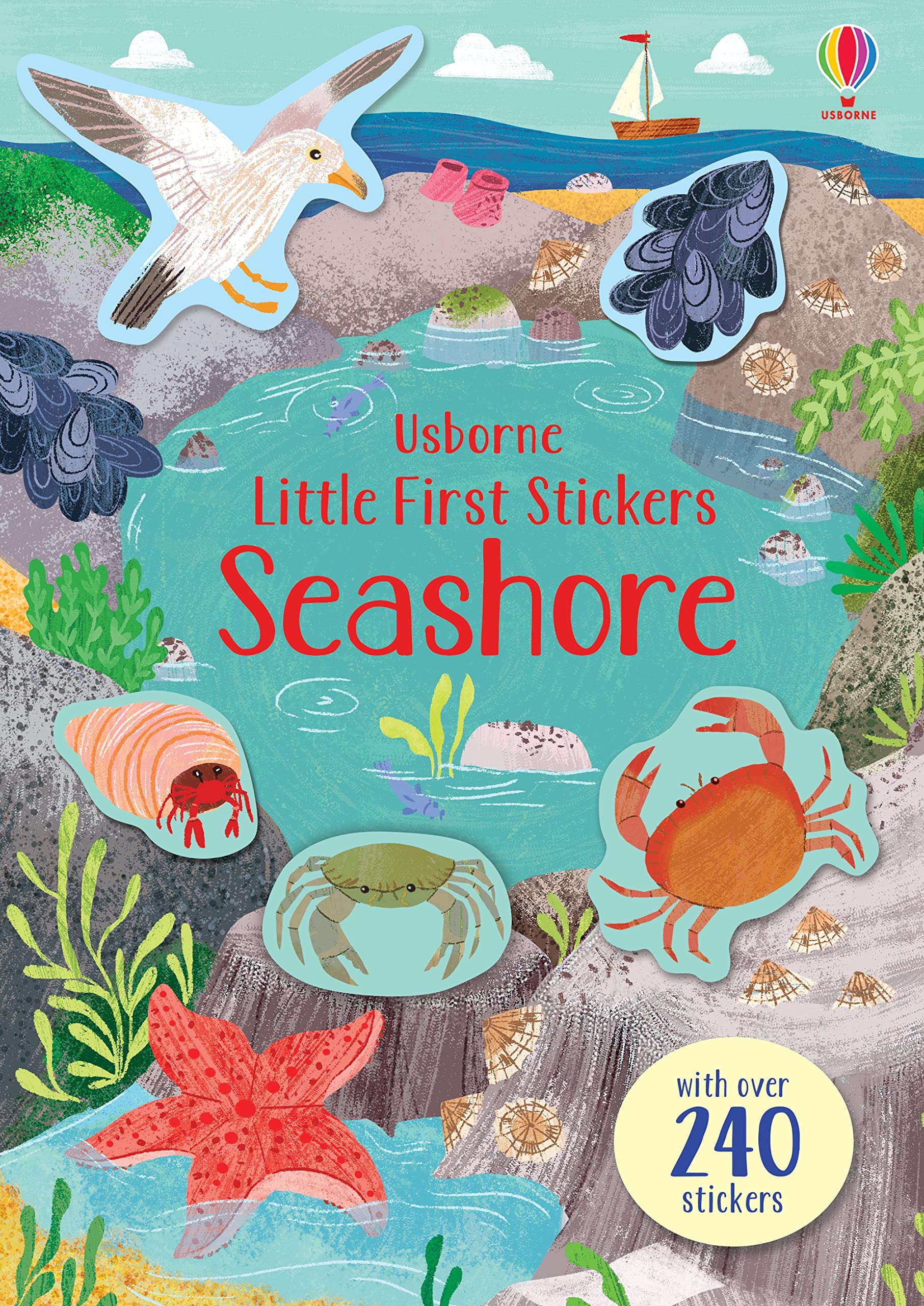 Little First Stickers Seashore,Used