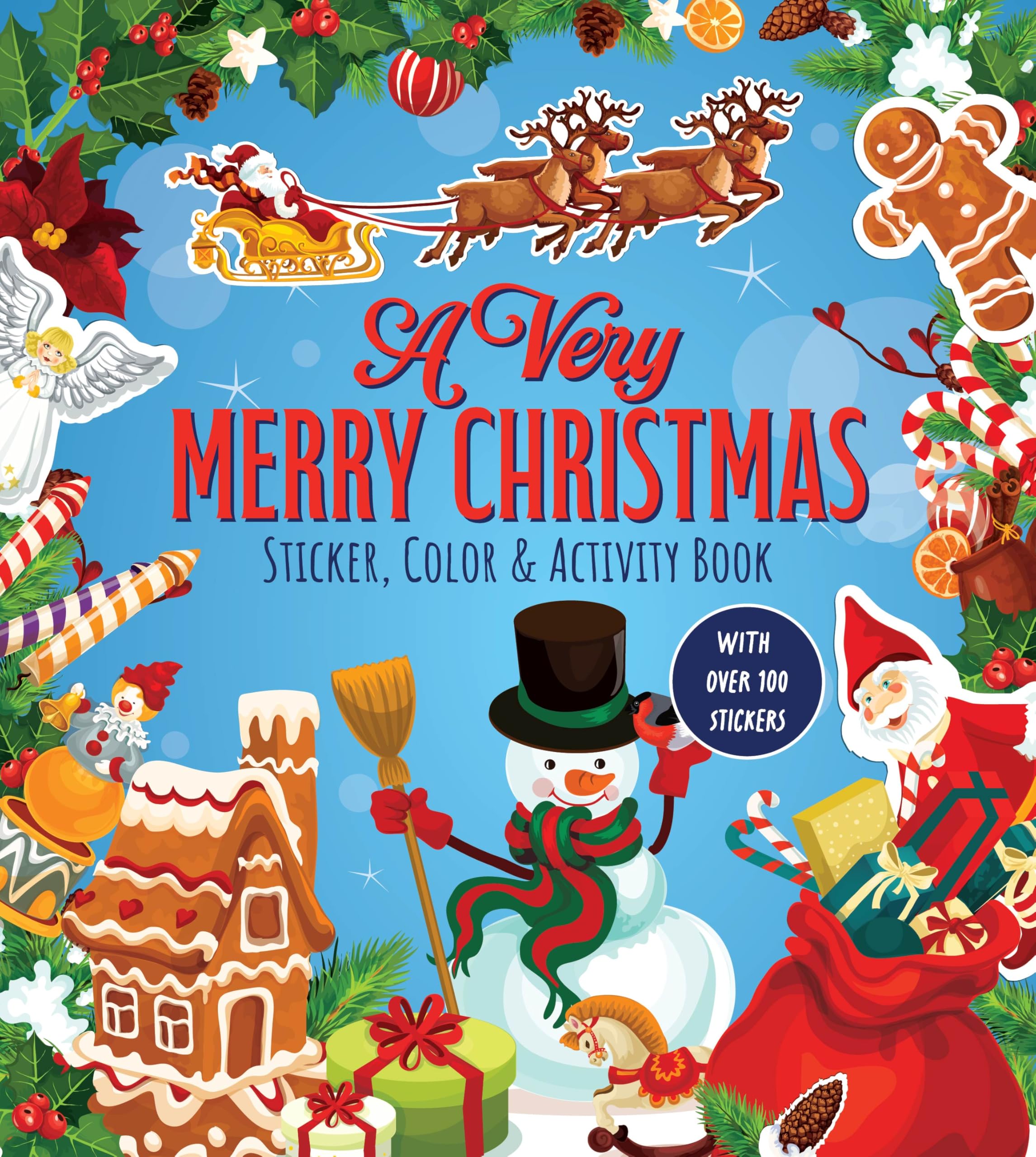 Very Merry Christmas Act Bk