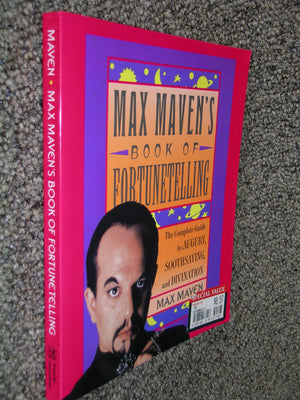 Max Mavens Book Of Fortunetelling-new