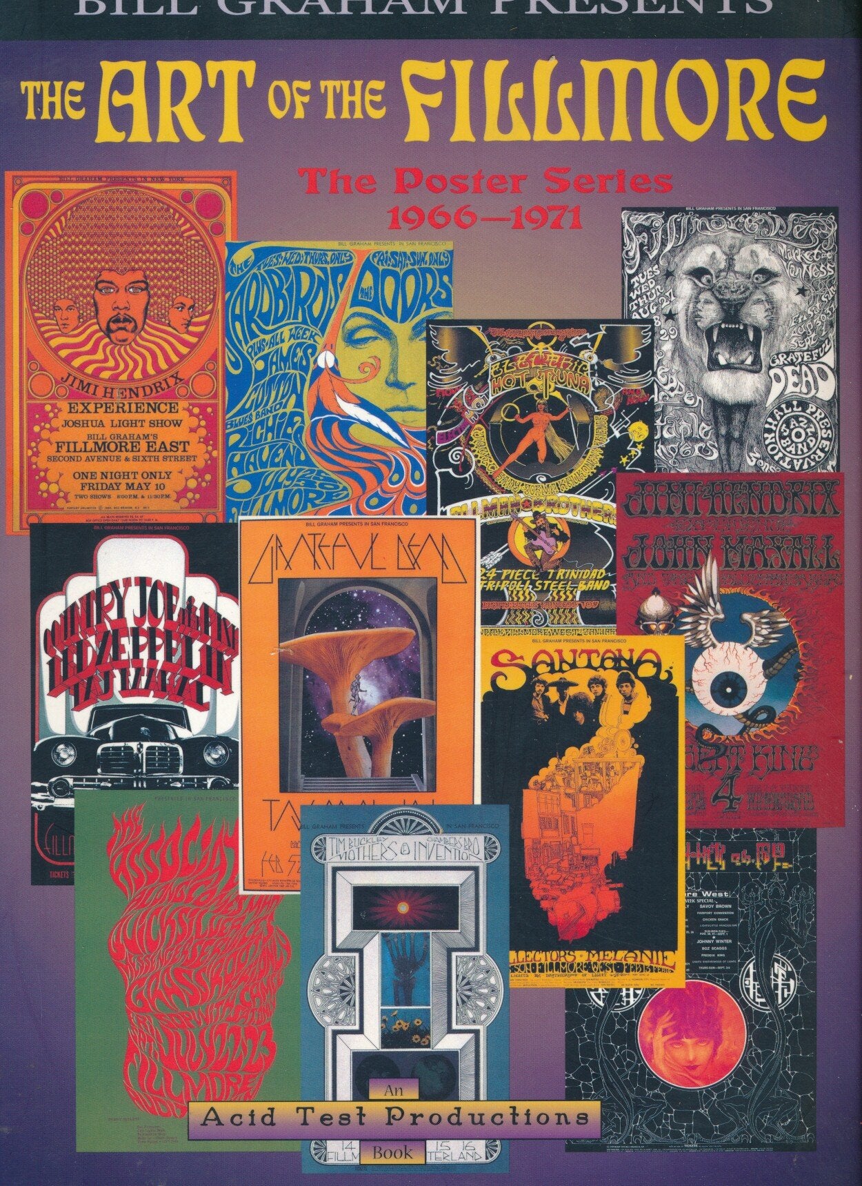 The Art of the Fillmore: The Poster Series 19661971,Used