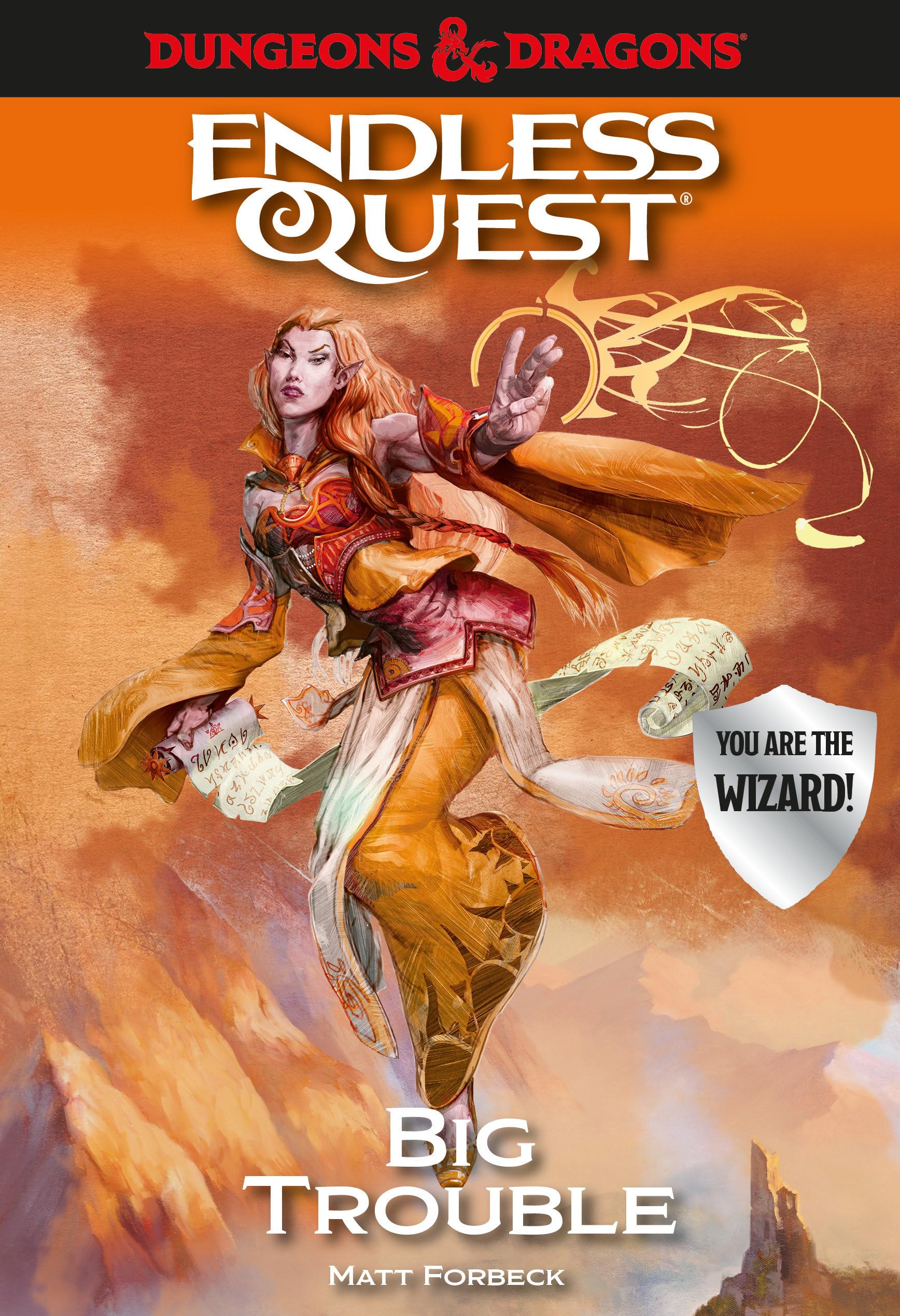 Dungeons & Dragons: Big Trouble: An Endless Quest Book,Used