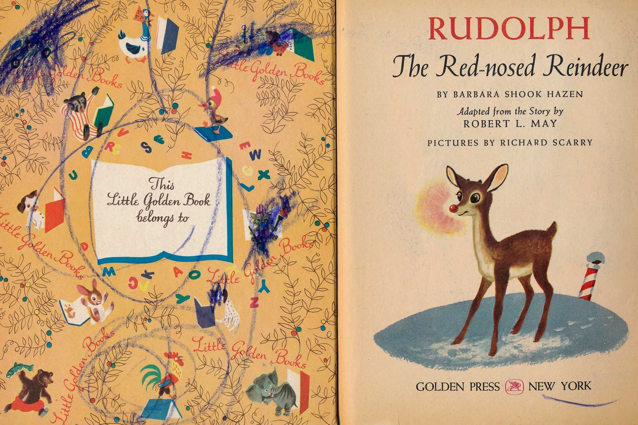 Rudolph the RedNosed Reindeer,Used