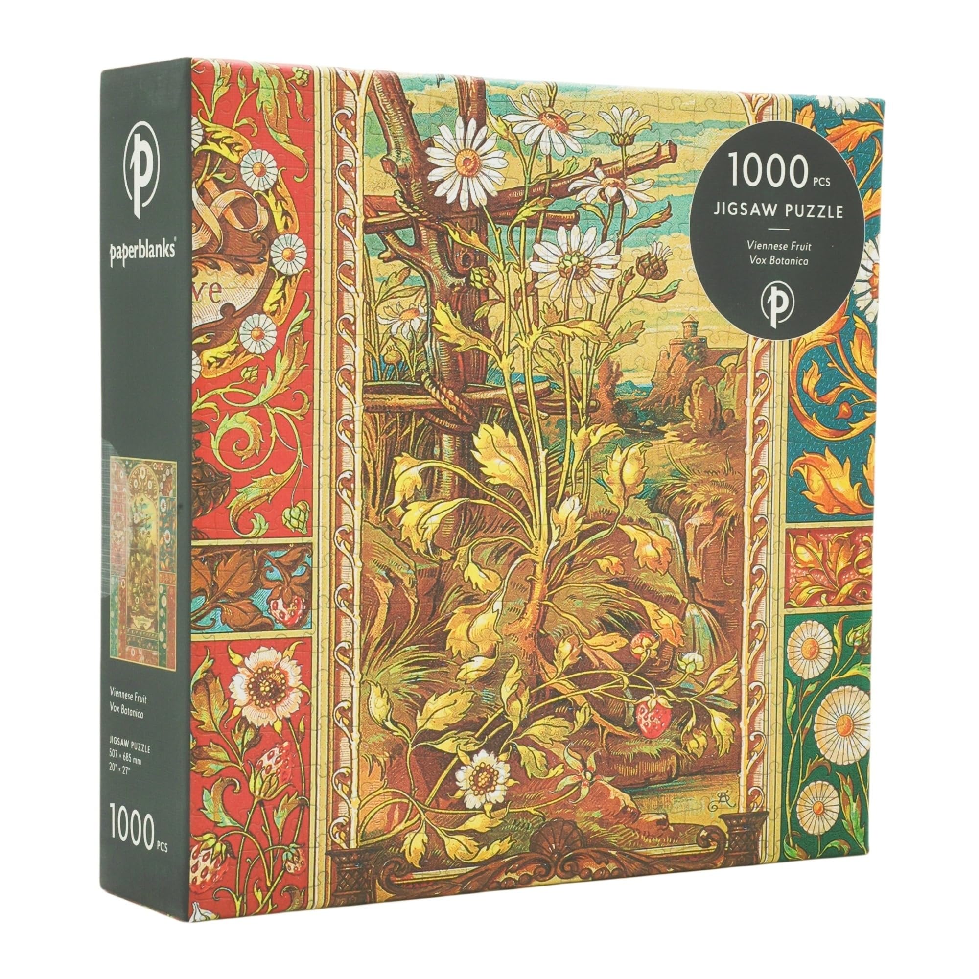 Paperblanks | Viennese Fruit | Vox Botanica | Jigsaw Puzzle | 1000 Pieces