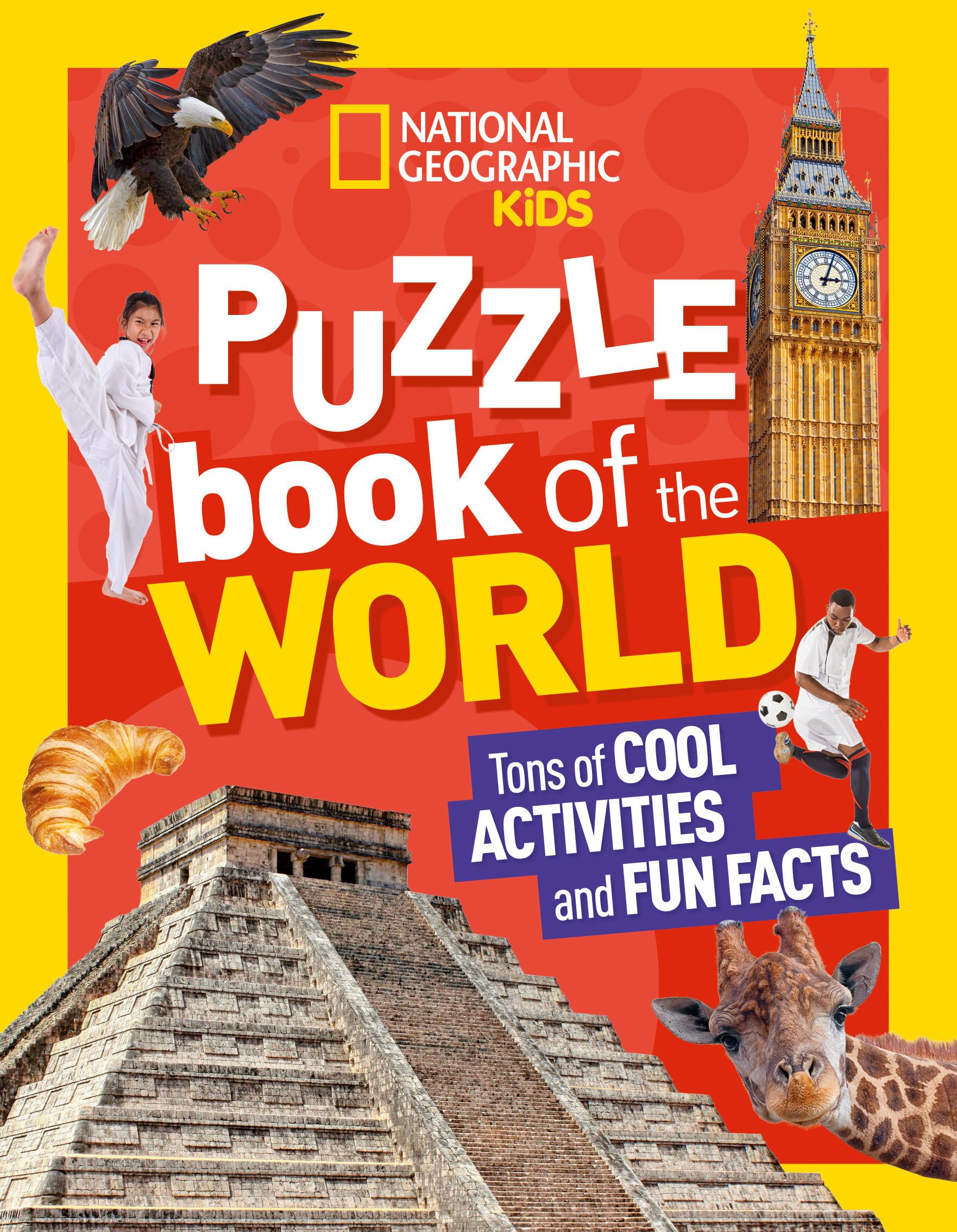 National Geographic Kids Puzzle Book of the World,Used