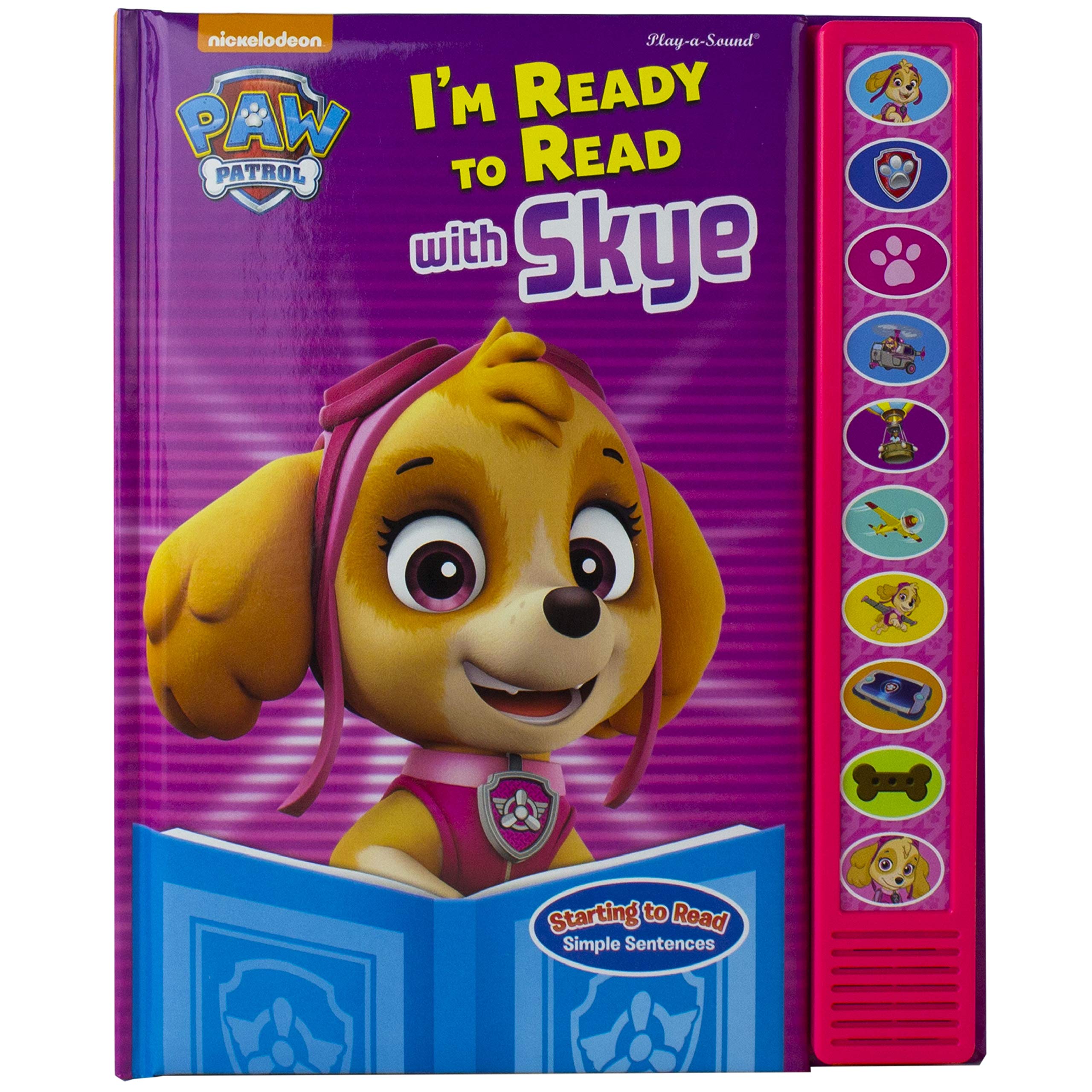 Nick Jr. PAW Patrol  I'm Ready to Read with Skye  Interactive ReadAlong Sound Book  Great for Early Readers  PI Kids,New