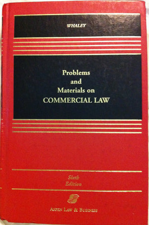Problems and Materials on Commercial Law,Used