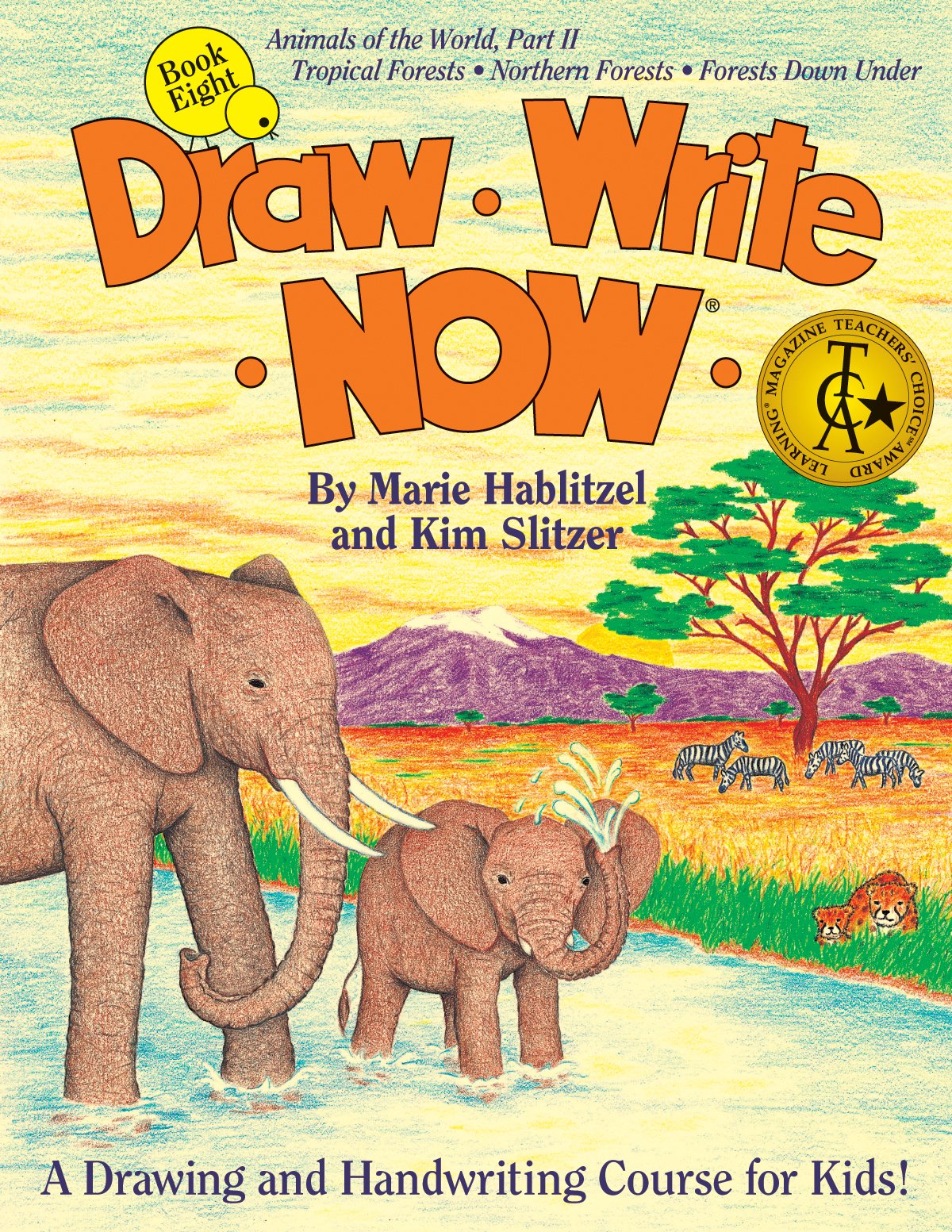 Draw Write Now, Book 8: Animals of the World, Dry Land Animals,Used