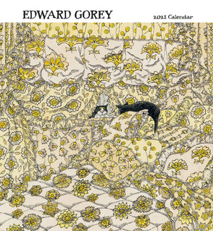 Edward Gorey 2021 Wall Calendar,New