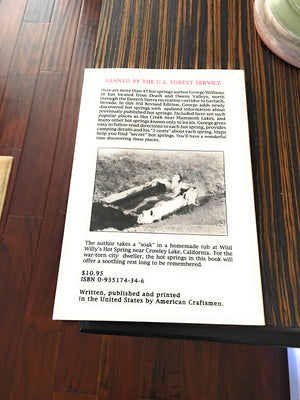 Hot Springs of the Eastern Sierra,Used