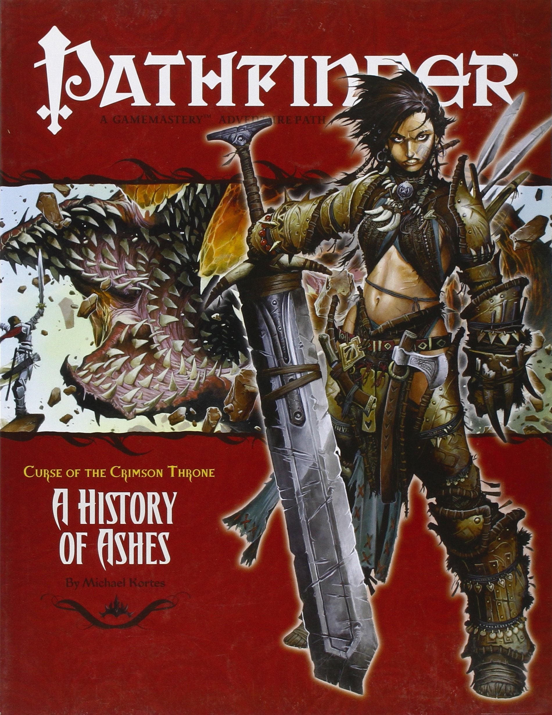 Pathfinder #10 Curse Of The Crimson Throne: A History Of Ashes (Pathfinder, 4),Used