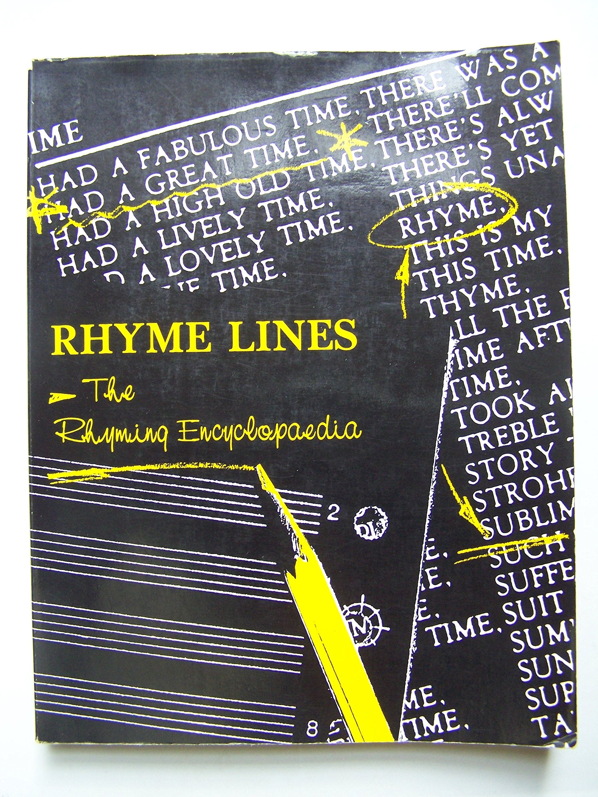 Rhyme Lines: The Rhyming Encyclopaedia,Used