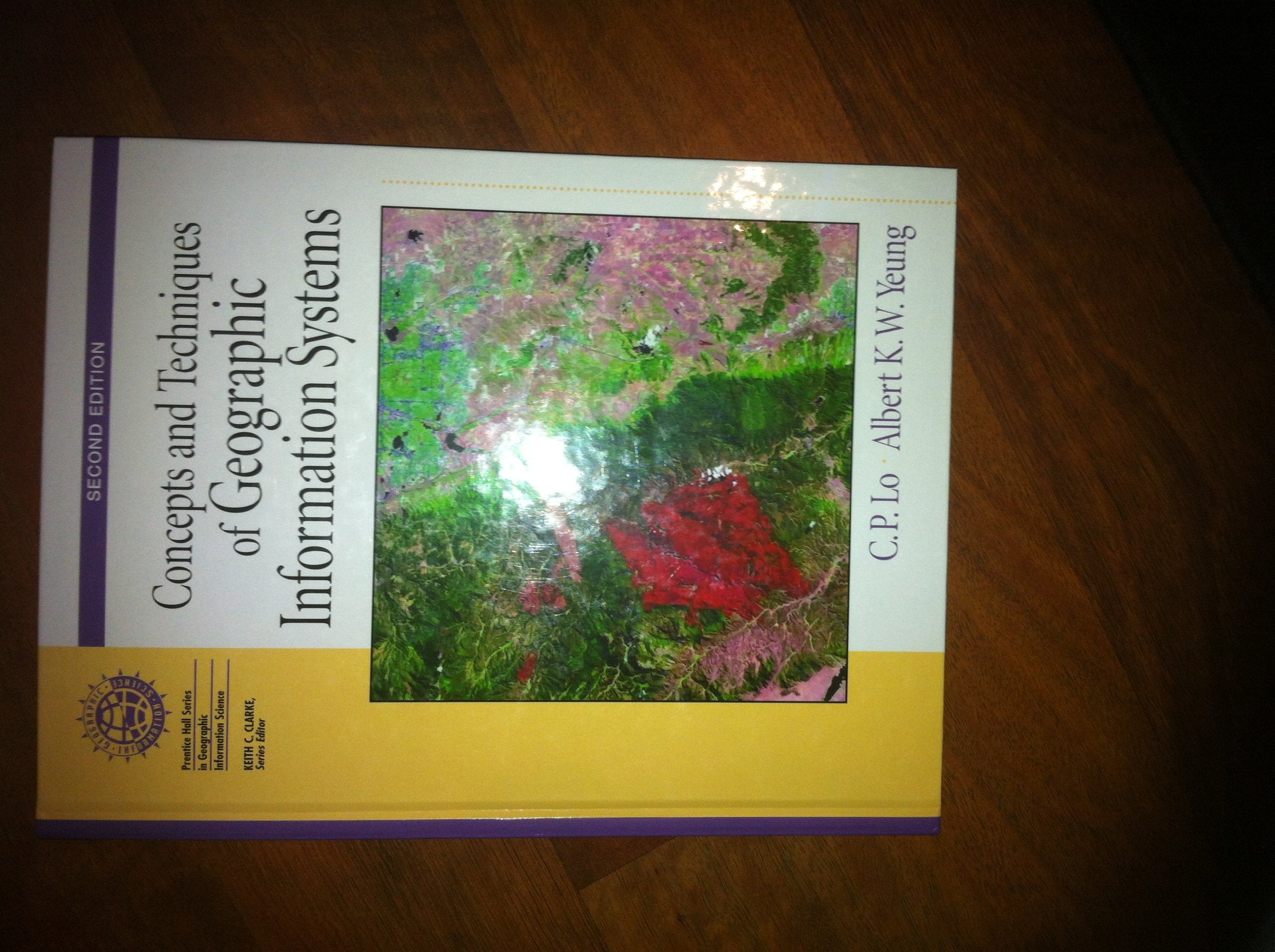 Concepts And Techniques Of Geographic Information Systems,Used