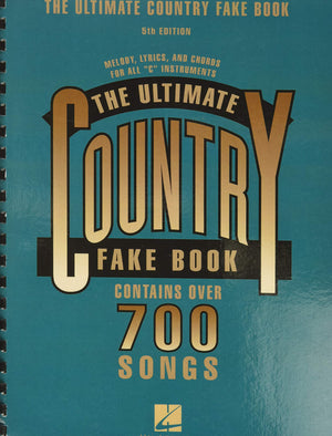 The Ultimate Country Fake Book, 5th Edition,Used