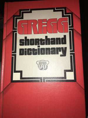 Gregg shorthand dictionary, series 90,Used