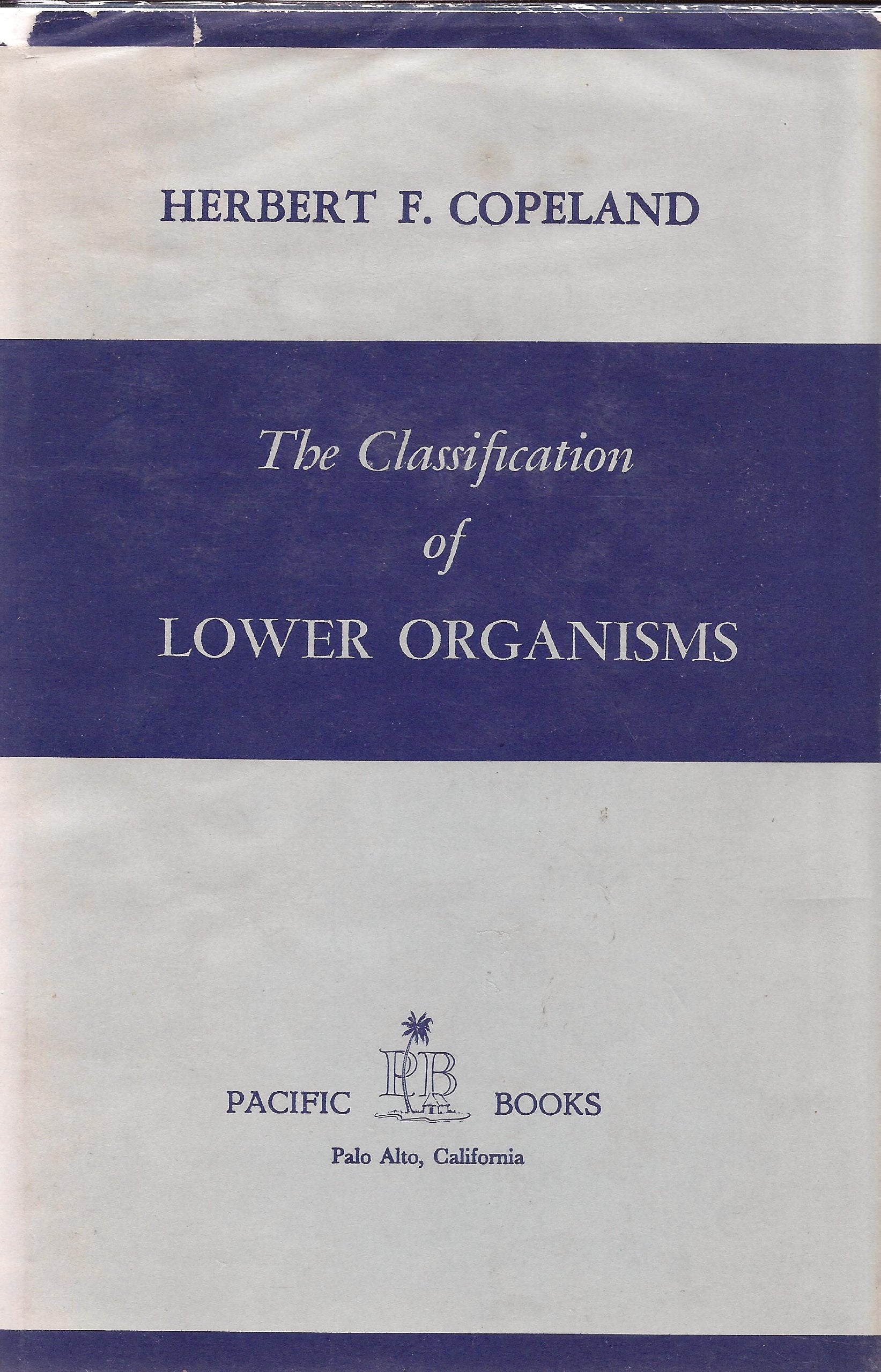 Classification of Lower Organisms,Used