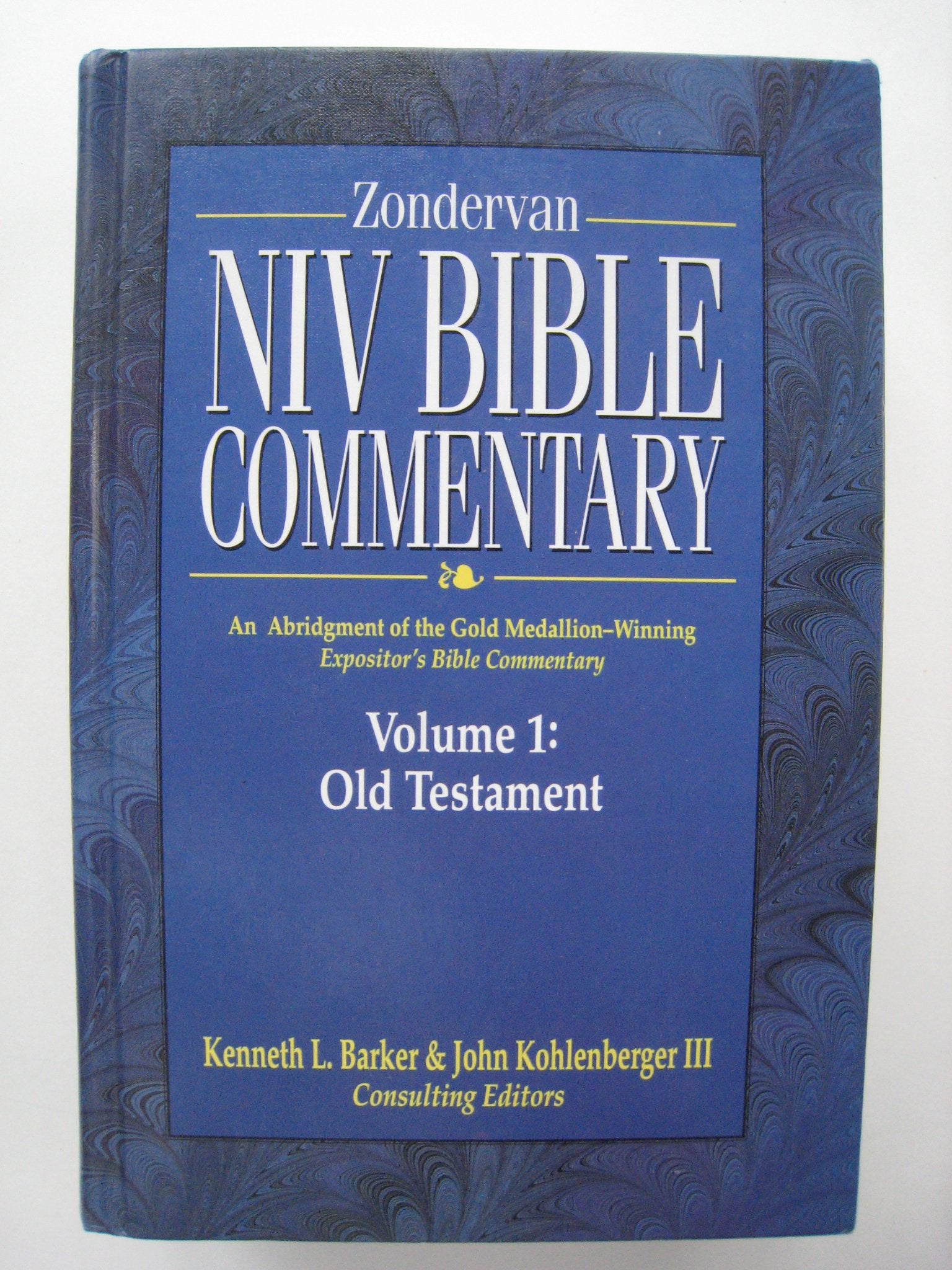 Zondervan NIV Bible Commentary, Volume I: Old Testament (Premier Reference Series, an Abridgment of The Expositor's Bible Commen,Used