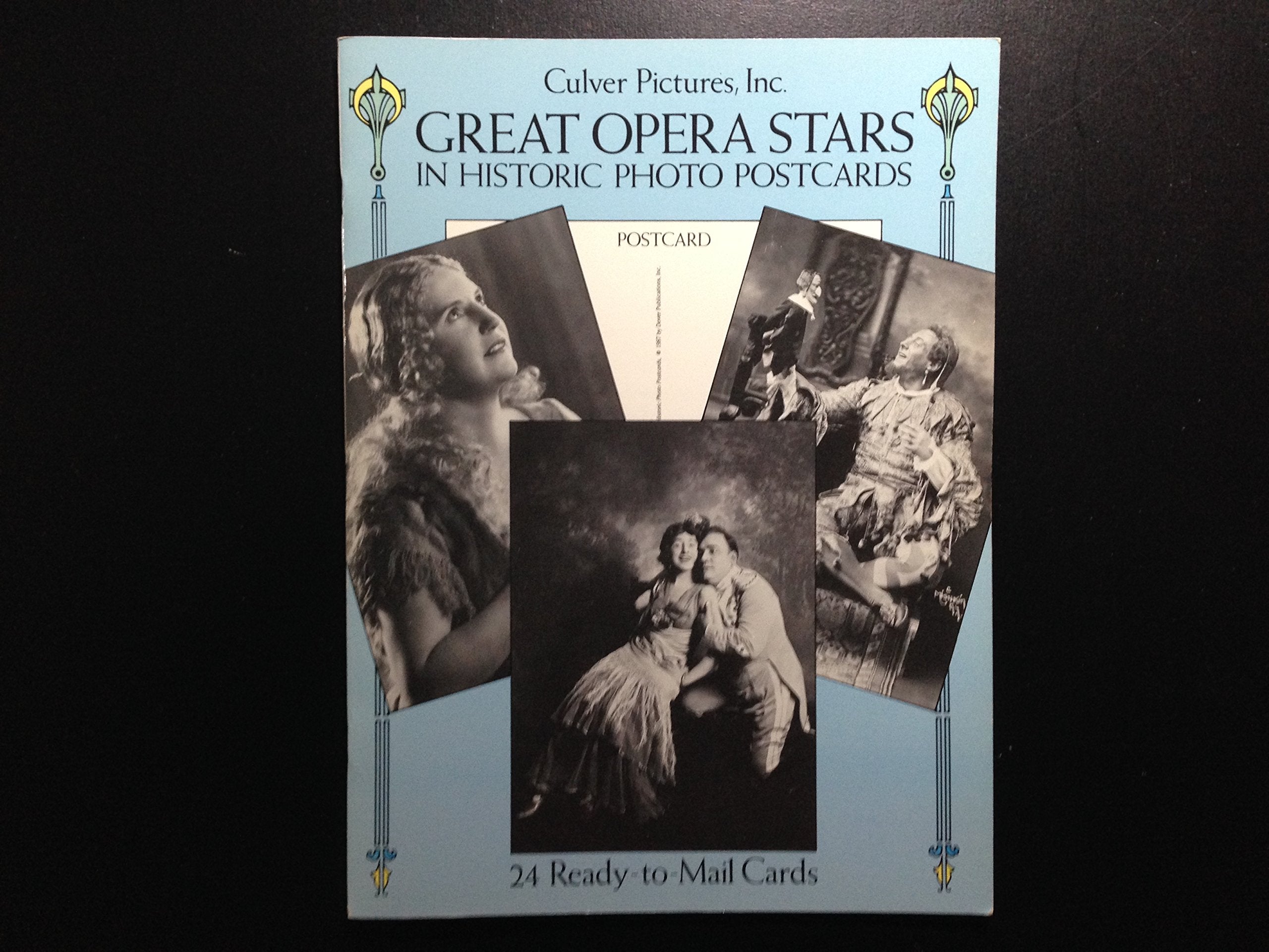 Great Opera Stars in Historic Photo Postcards: ReadytoMail Cards,Used