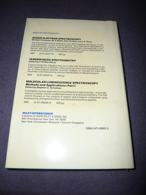 Fourier Transform Infrared Spectrometry (Chemical Analysis: A Series Of Monographs On Analytical Chemistry And Its Applications),Used