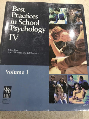 Best Practices in School Psychology,Used