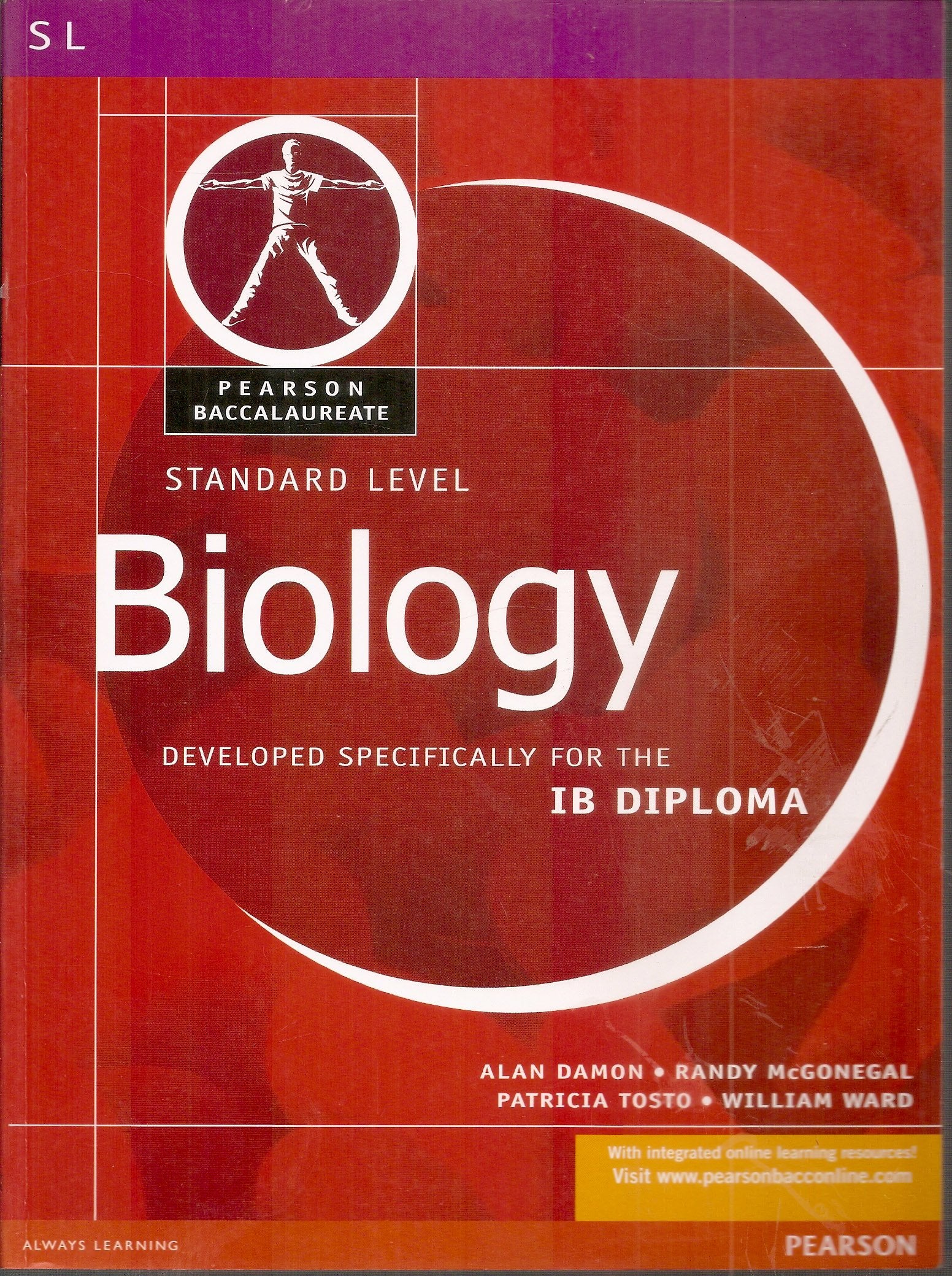 BIOLOGYSTANDARD LEVELPEARSON BACCAULARETE FOR IB DIPLOMA PROGRAMS,Used