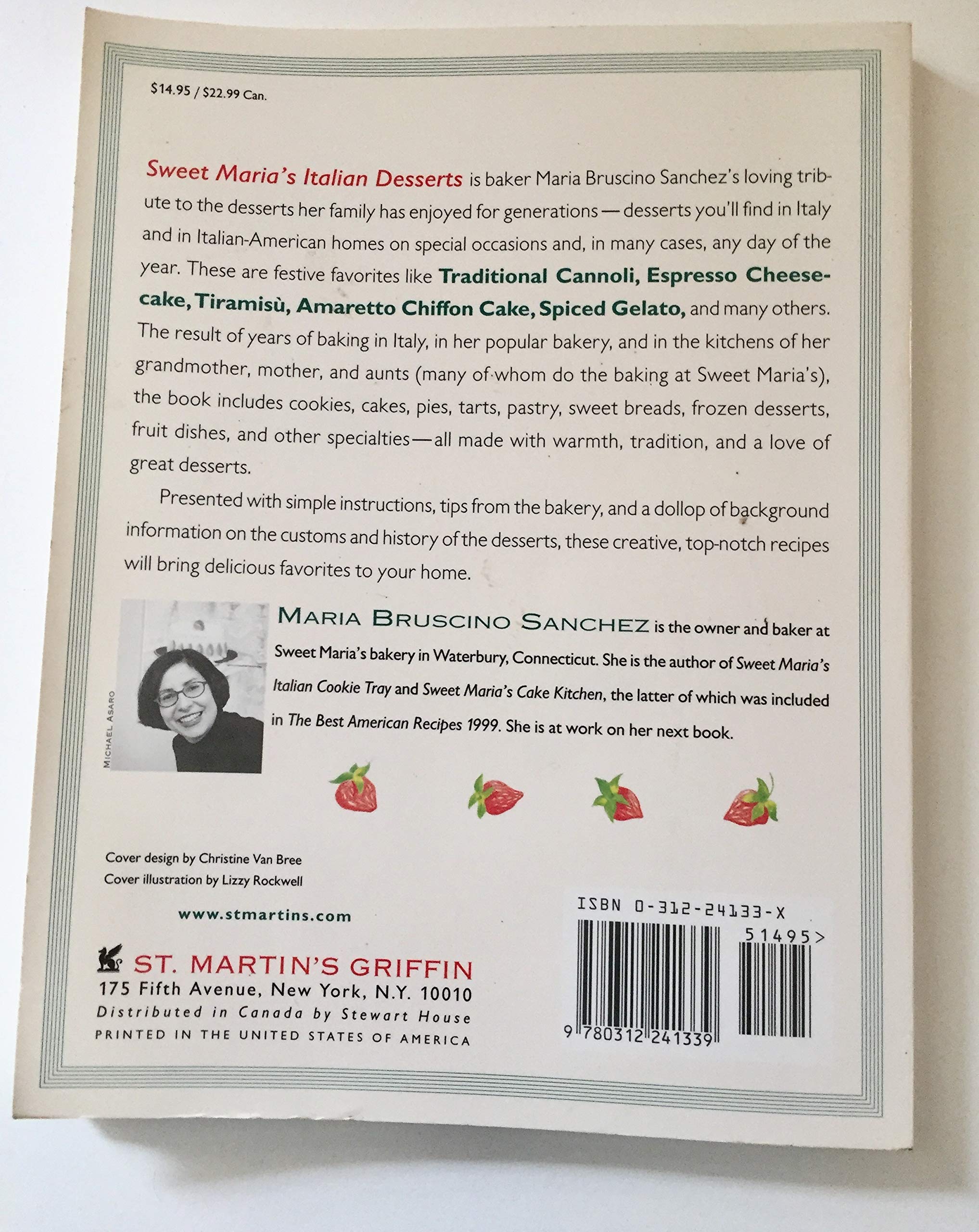 Sweet Maria's Italian Desserts: Classic and Casual Recipes for Cookies, Cakes, Pastry, and Other Favorites,Used