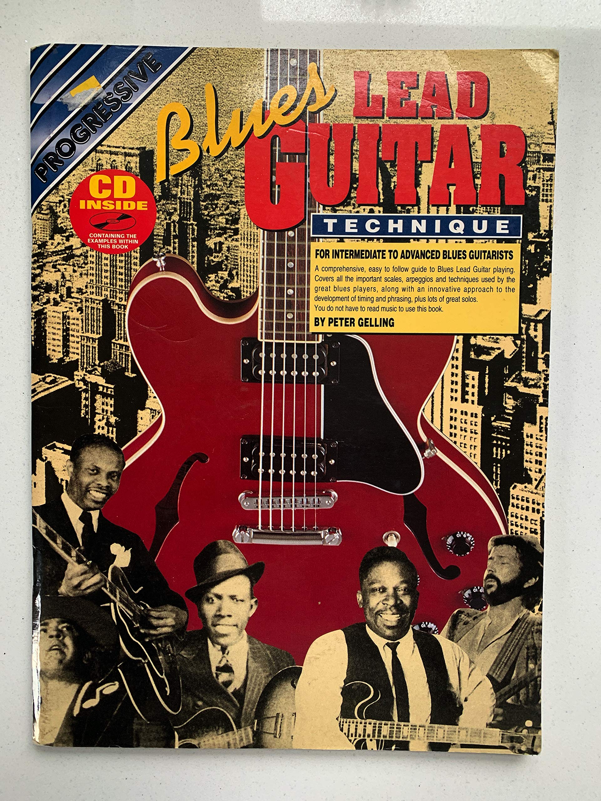 CP72646  Progressive Blues Lead Guitar Technique,Used