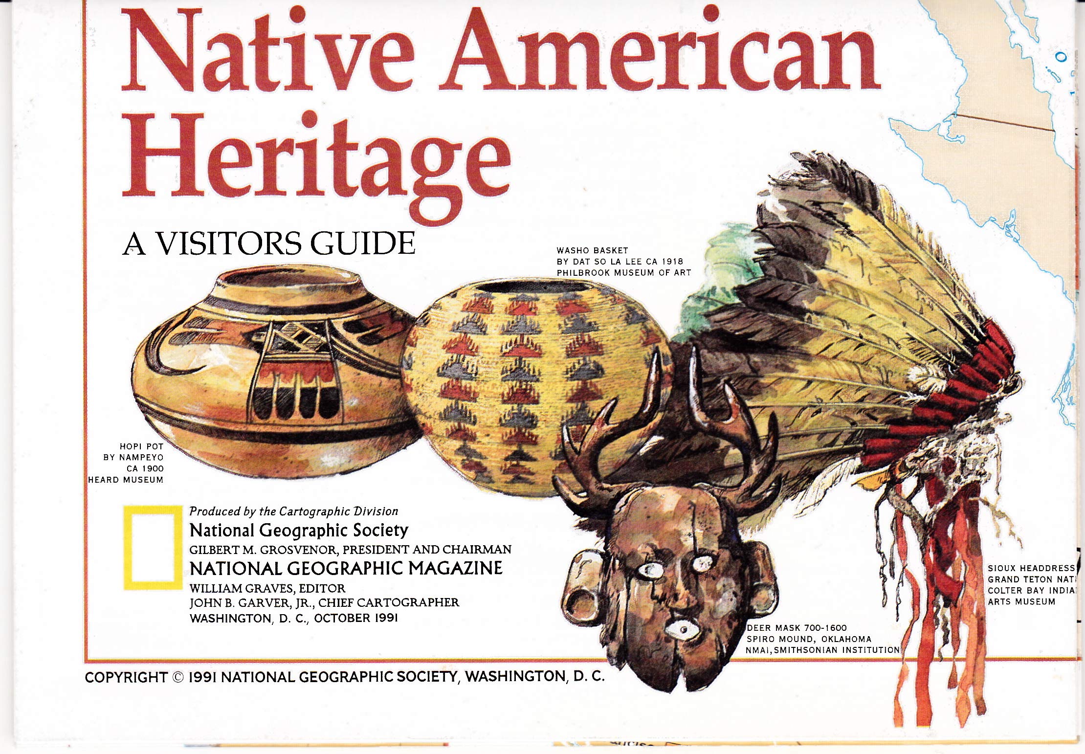 National Geographic Native American Heritage,Used