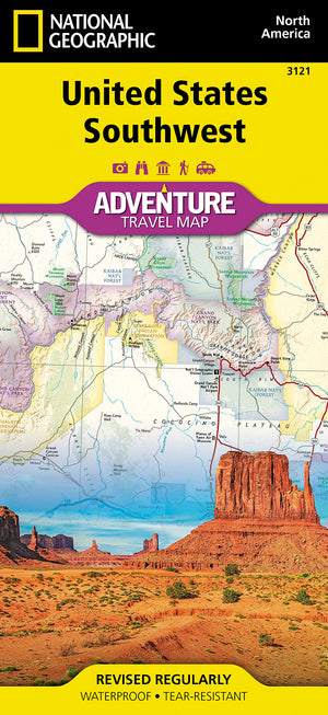 United States, Southwest Map (National Geographic Adventure Map, 3121),New