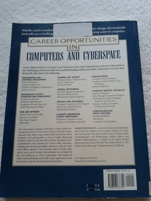 Career Opportunities in Computers and Cyberspace,Used