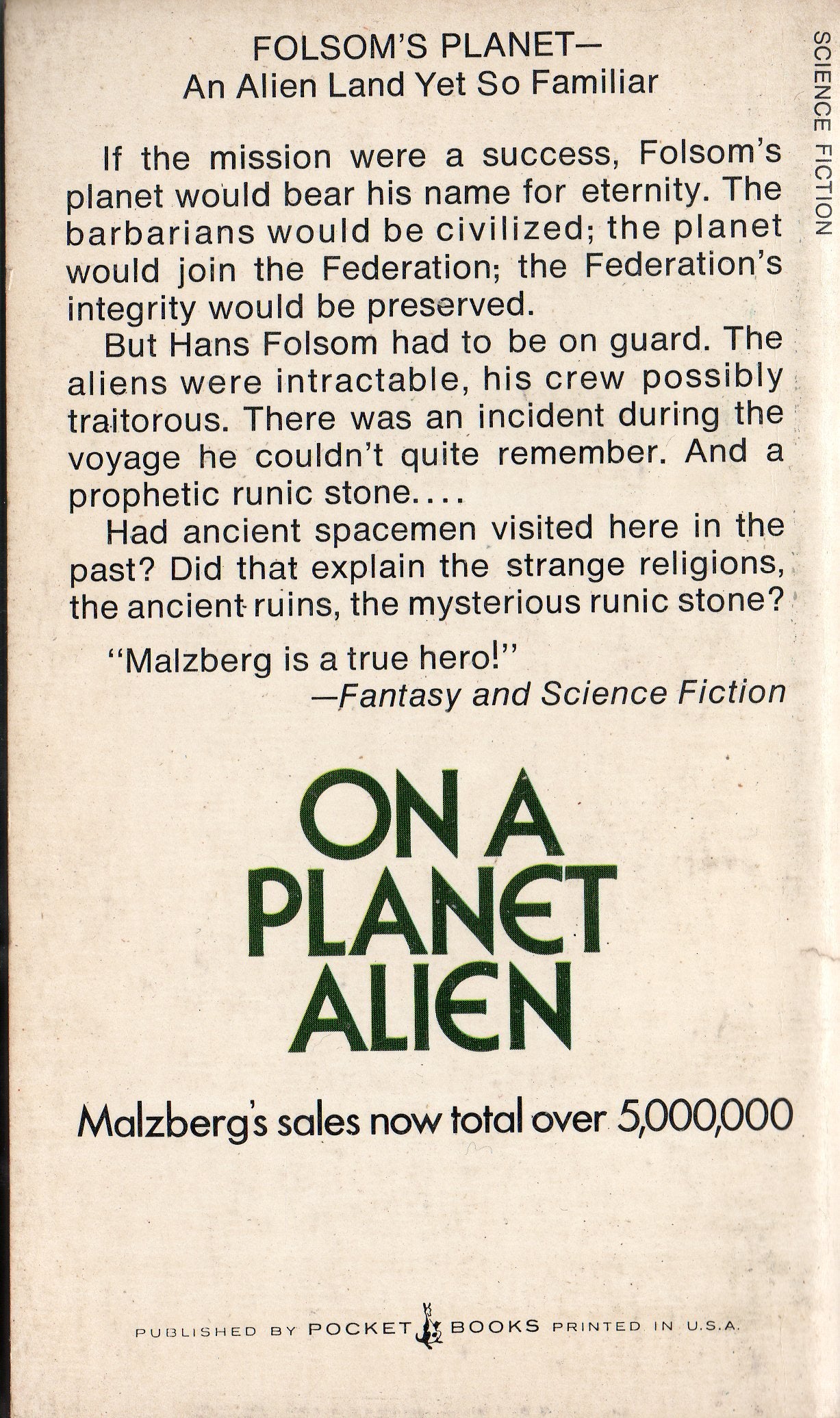 On a Planet Alien,Used