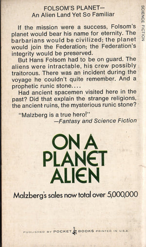 On a Planet Alien,Used