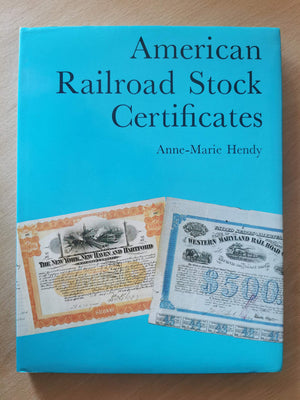 American Railroad Stock Certificates-used