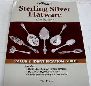 Warman's Sterling Silver Flatware: Value & Identification Guide, 2nd Edition,Used