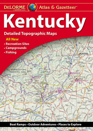 Delorme Atlas & Gazetteer: Kentucky,Used