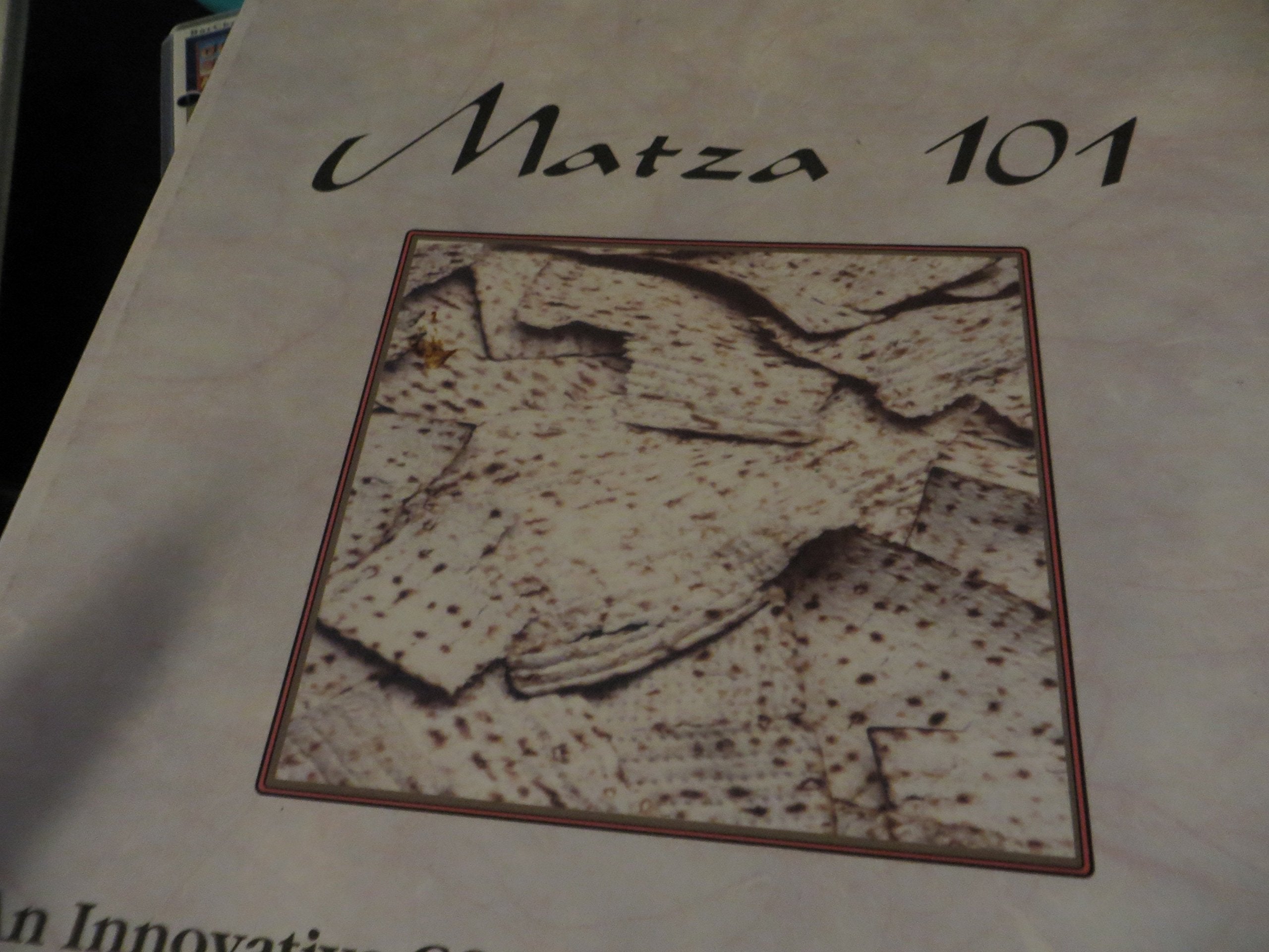 Matza 101: An Innovative Cookbook Containing 101 Creative Recipes Simply Made with Matza,Used