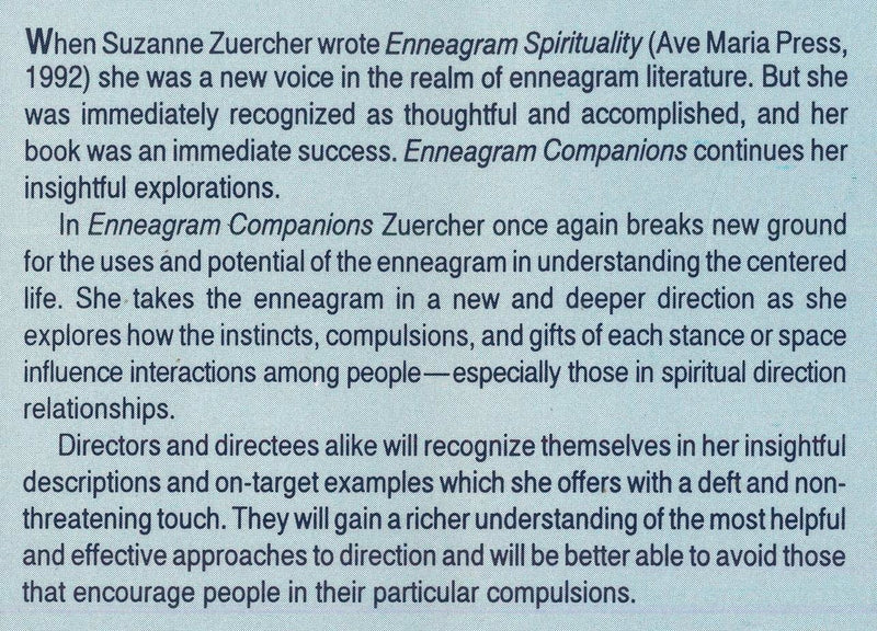 Enneagram Companions: Growing in Relationships and Spiritual Direction,Used