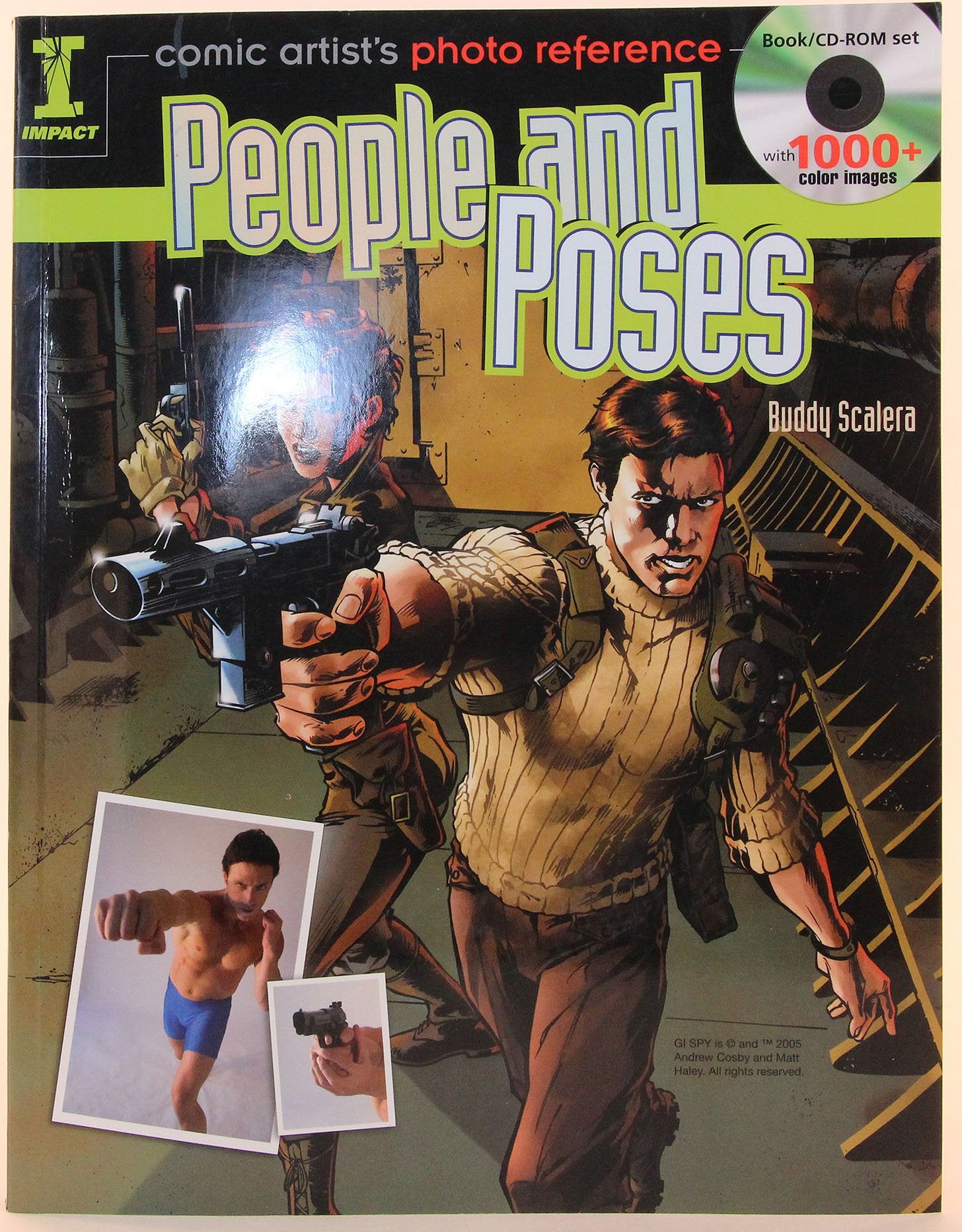 Comic Artist'S Photo Reference  People & Poses: Book/Cd Set With 1000+ Color Images