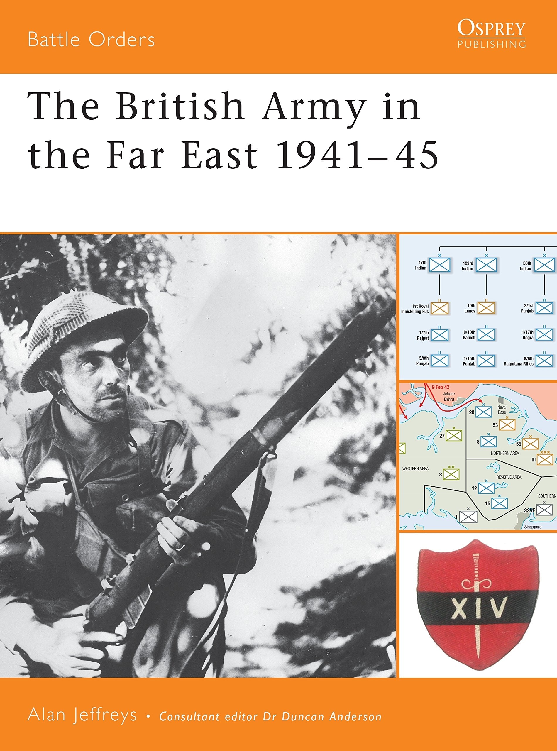 The British Army in the Far East 194145 (Battle Orders),Used