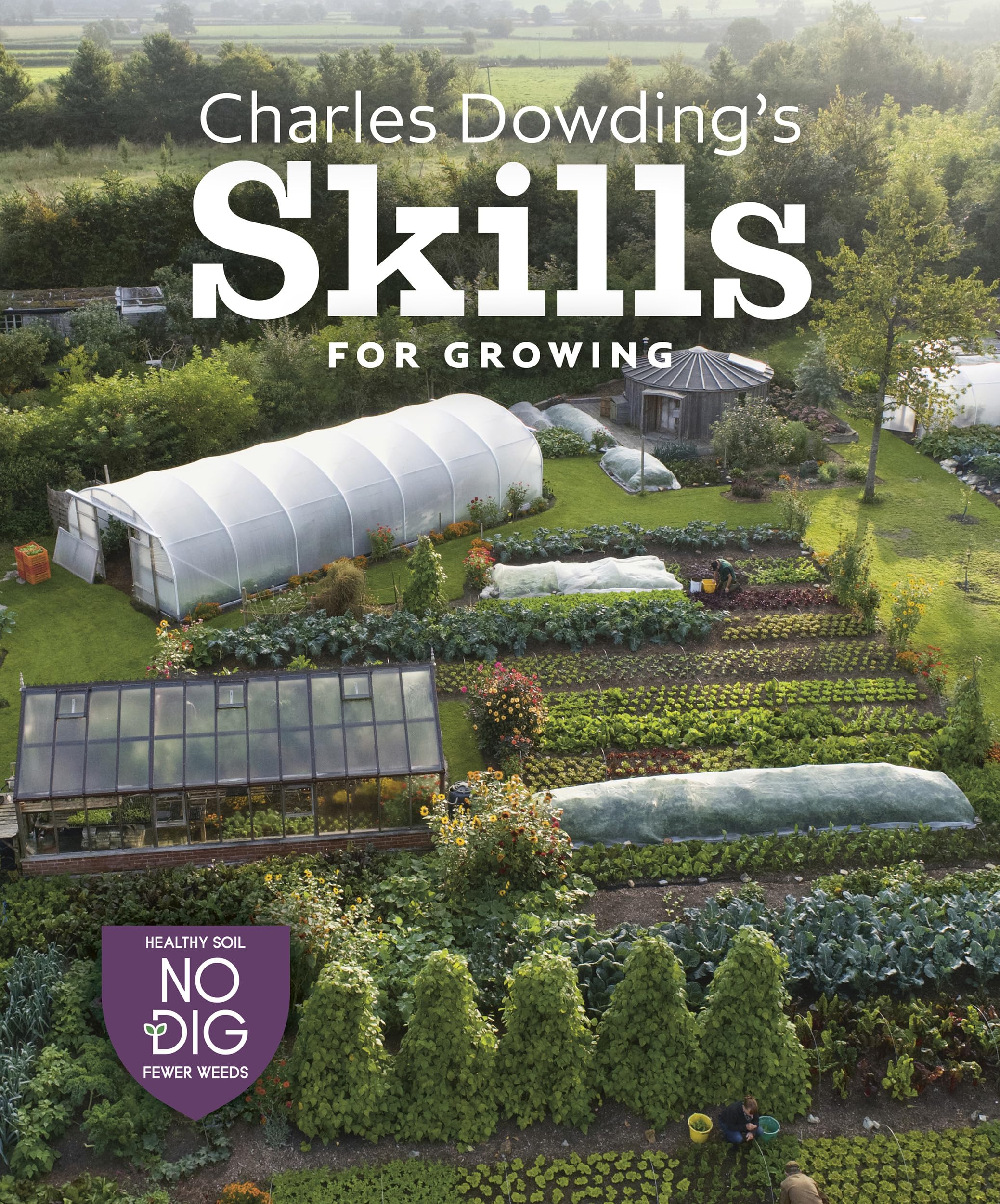Charles Dowding?s Skills For Growing: Sowing, Spacing, Planting, Picking, Watering and More,Used