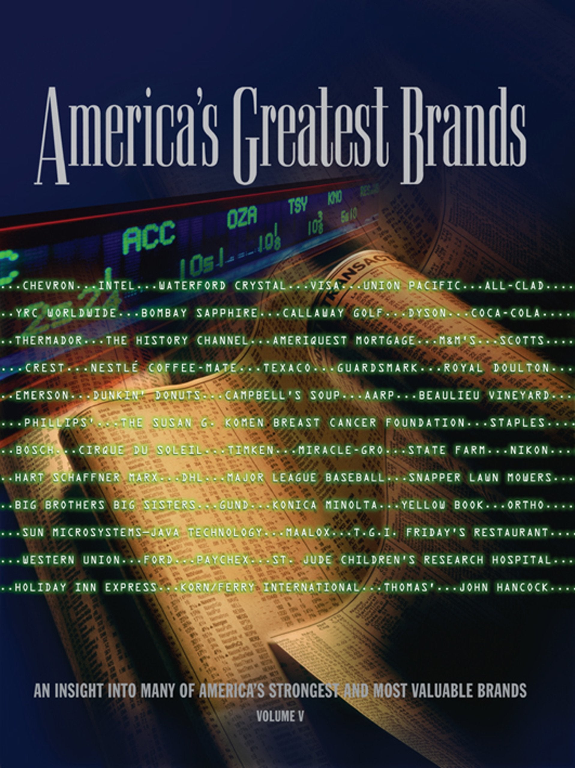 America's Greatest Brands (Volume 5),Used