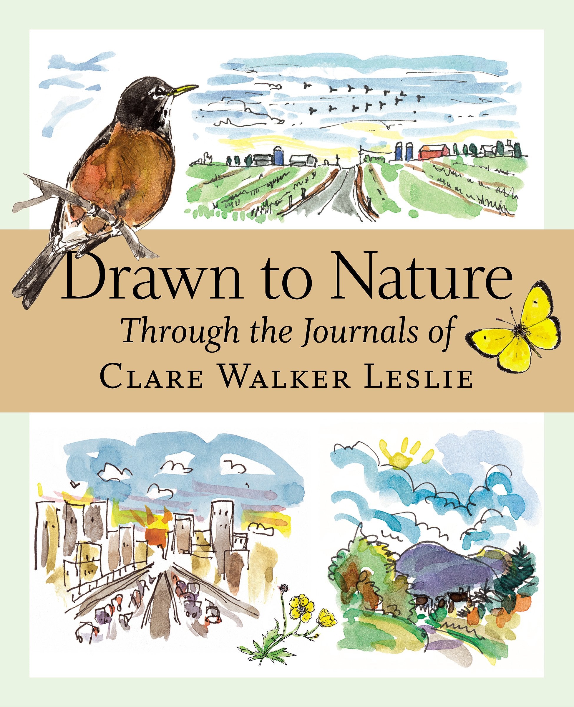 Drawn To Nature: Through The Journals Of Clare Walker Leslie
