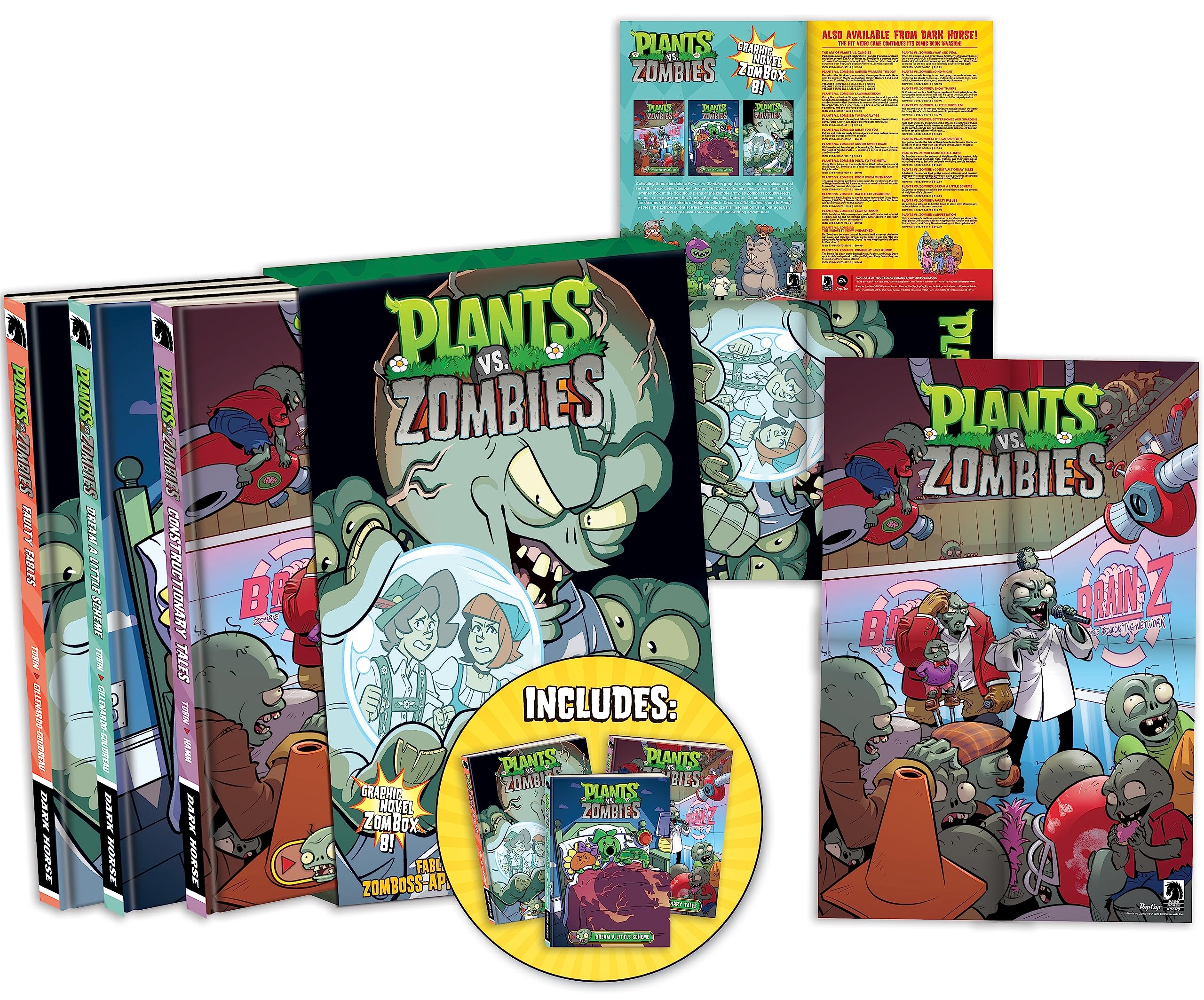 Plants vs. Zombies Boxed Set 8,Used