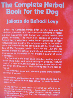 Complete Herbal Book for the Dog,Used