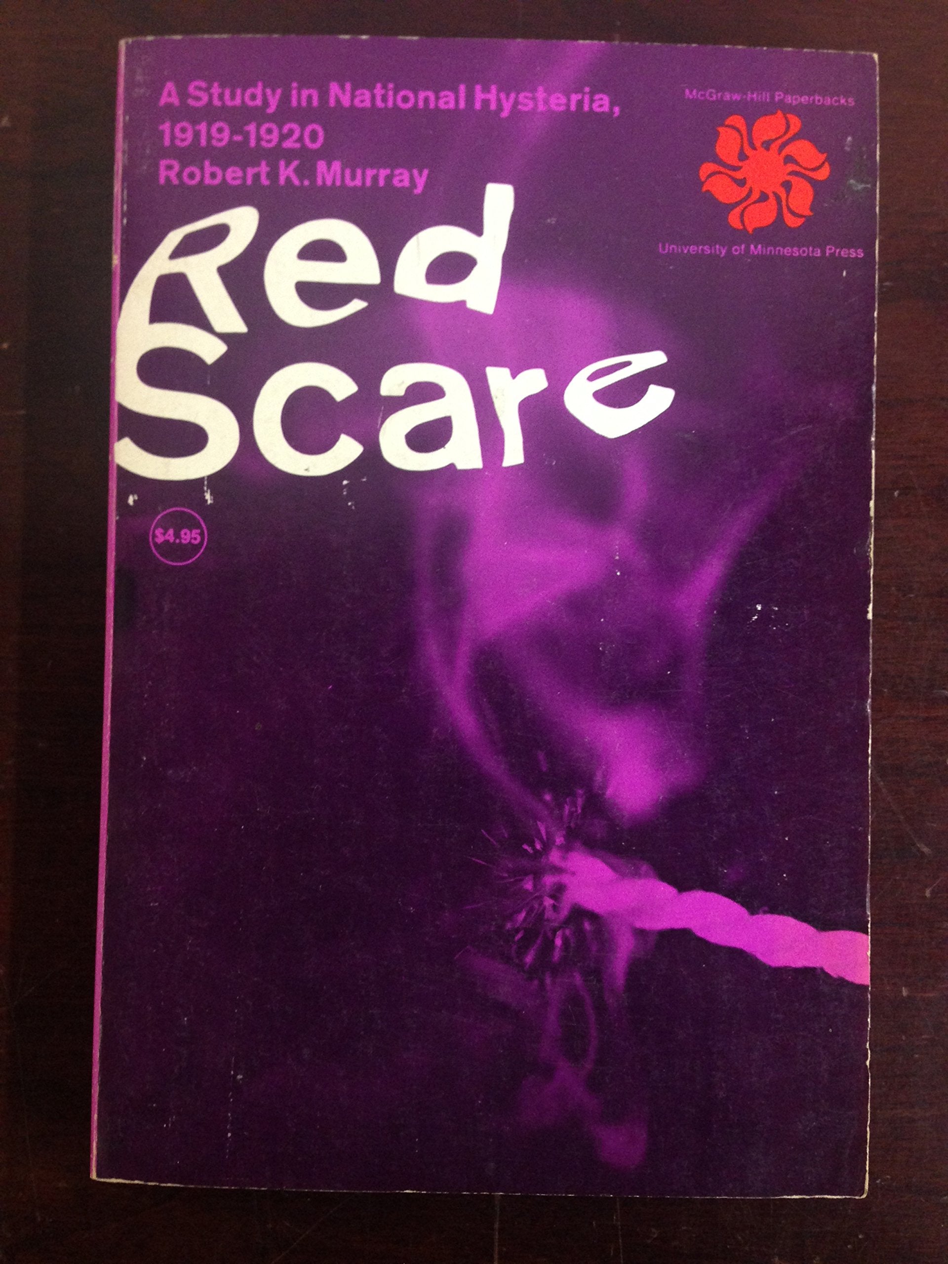 Red Scare: A Study In National Hysteria, 19191920,Used