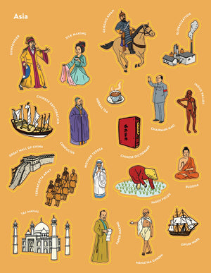 The Big History Timeline Stickerbook: From the Big Bang to the present day; 14 billion years on one amazing timeline!,New
