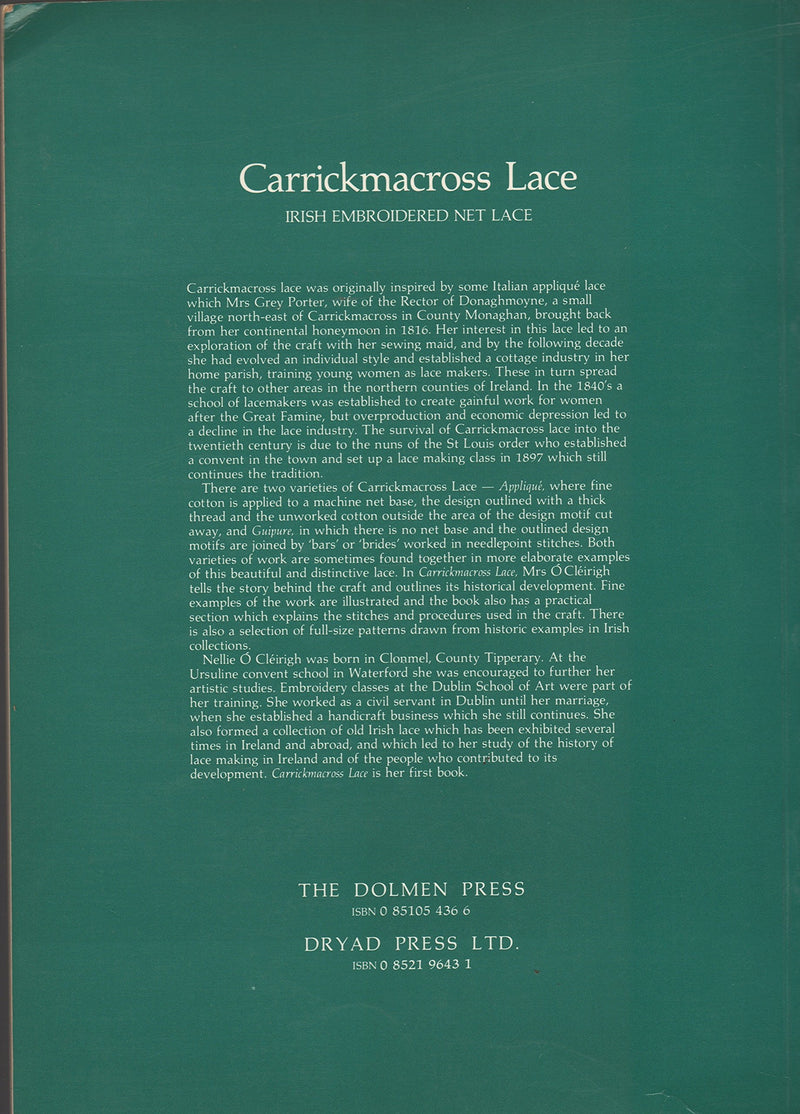 Carrickmacross Lace,New