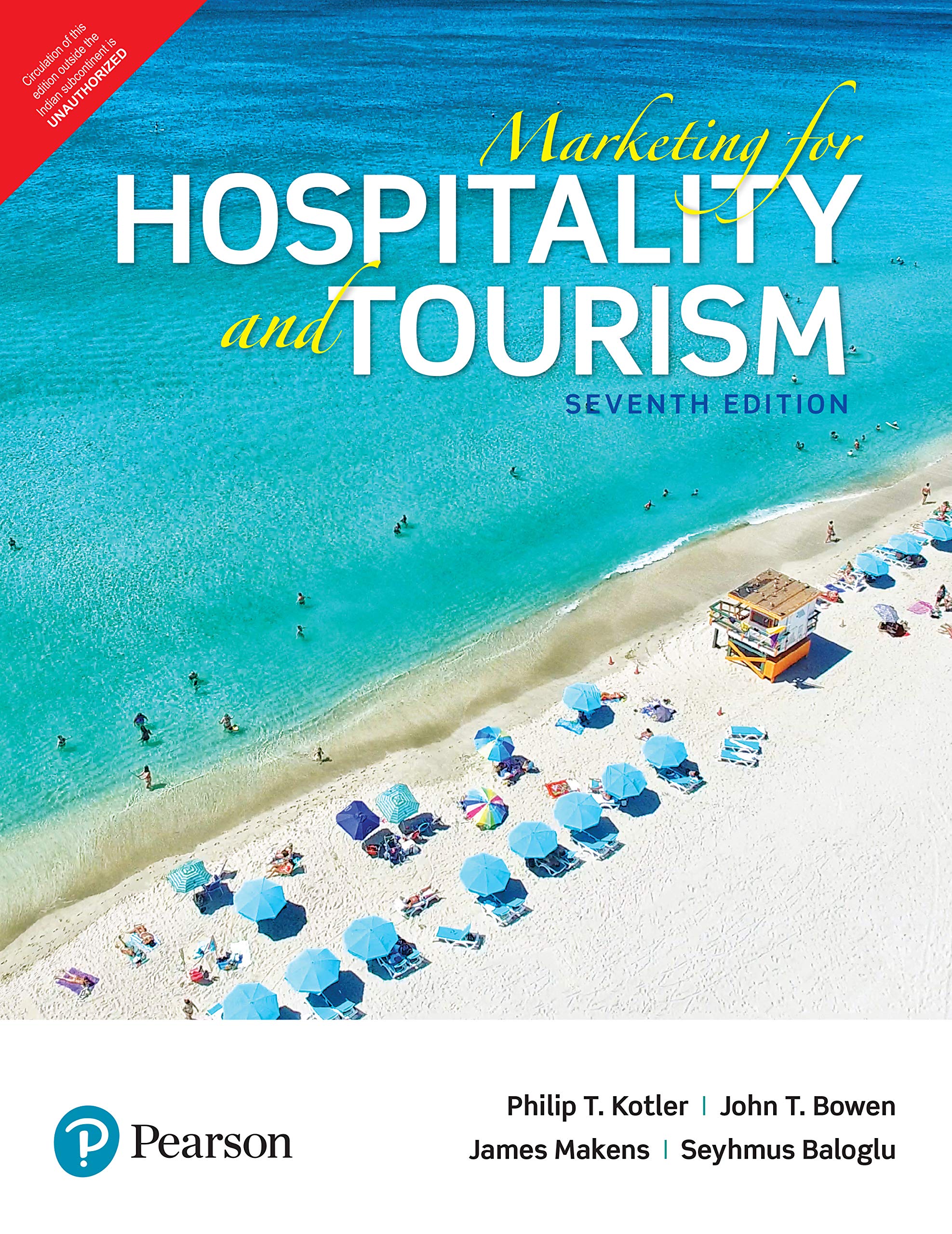 Marketing for Hospitality and Tourism [Paperback] [Jan 01, 2017] Kotler Bowen Makens Baloglu,Used