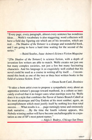 The Claw of the Conciliator (Book of the New Sun, Vol. 2),Used